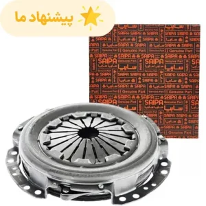 دیسک و صفحه تیبا سایپا یدک 215 میلیمتری کد 105448
