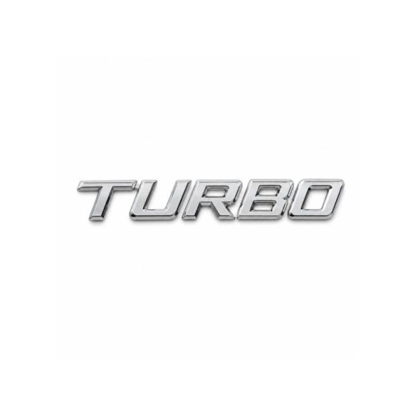 نوشته روی گلگیر بنز TURBO